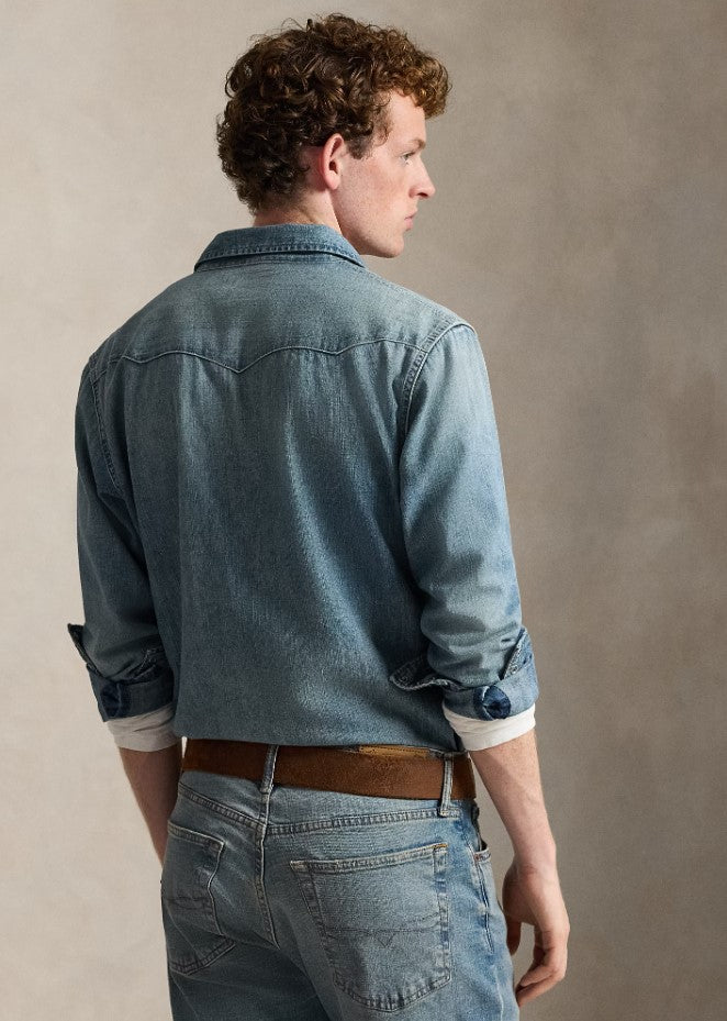 POLO Ralph Lauren - Slub Denim Western Shirt