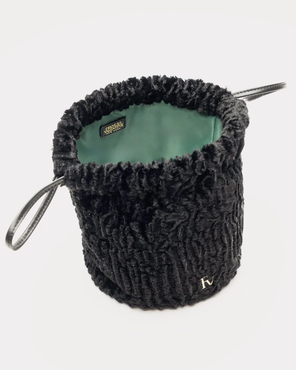 Frances Valentine - Pouf Bag Lamb Faux Fur