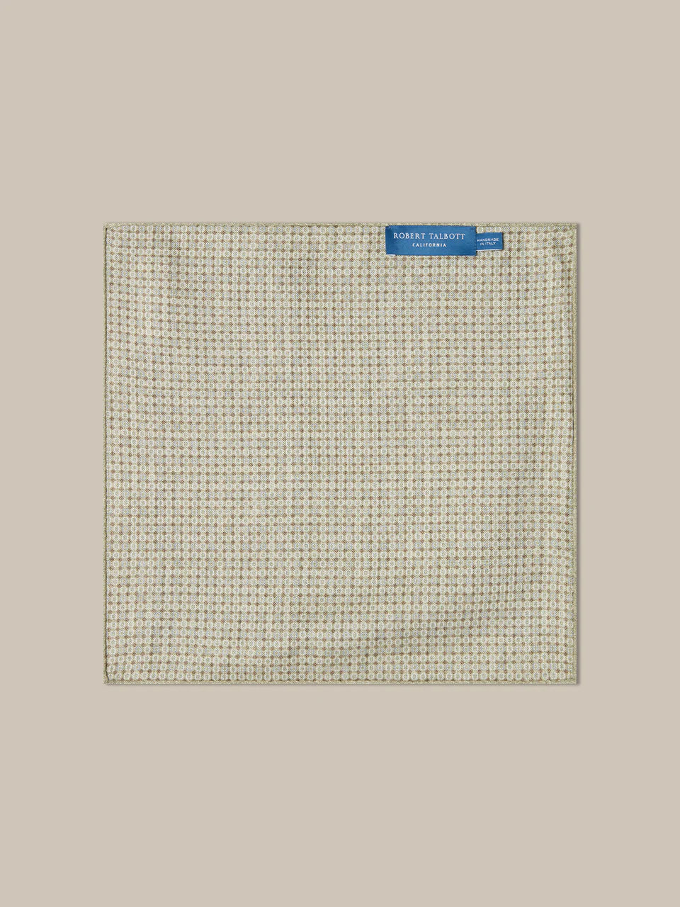 Robert Talbott - Colton Reversible Medallion/Neat Pocket Square