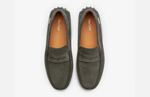 Load image into Gallery viewer, Oliver Cabell Men's Driving Loafers in Slate.