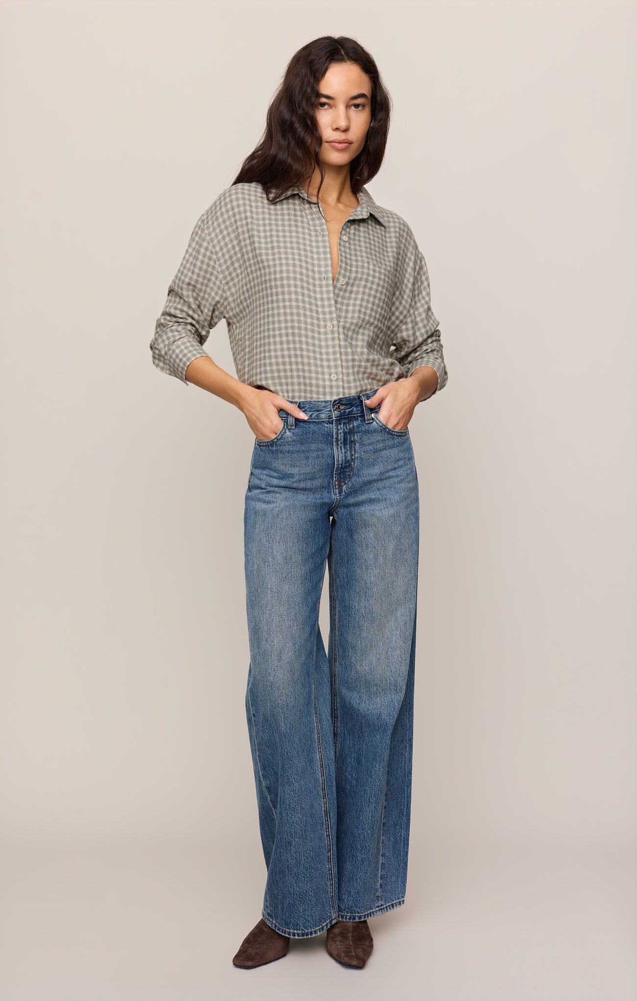 ZSupply - River Plaid Button Up
