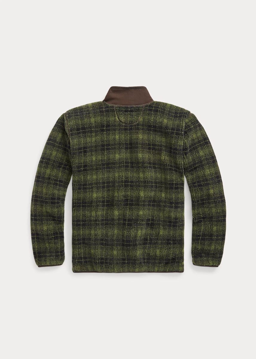 RRL - Plaid Fleece Jacket – Louie