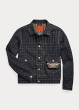 Load image into Gallery viewer, RRL - Limited Edition Jacquard Denim Jacket in Nightford Wash.