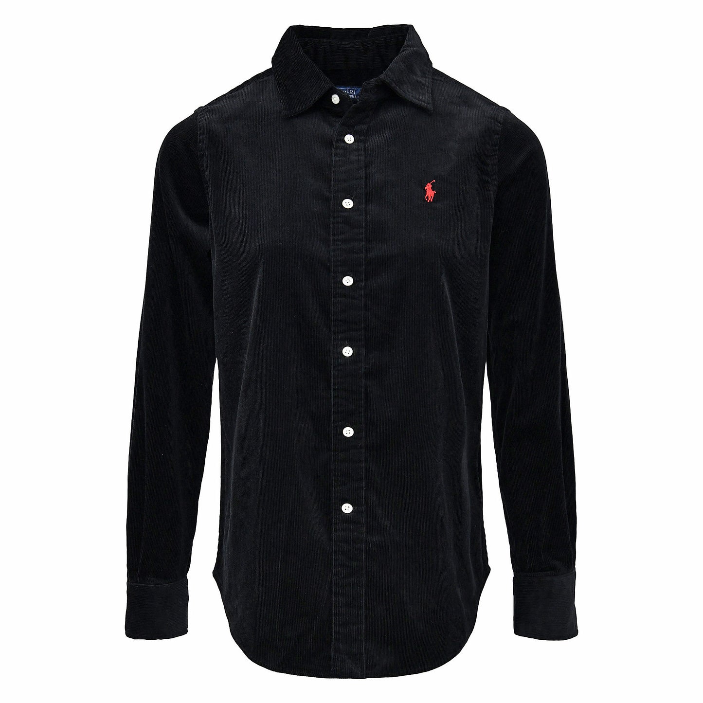 Polo Ralph Lauren - Wale Corduroy LS Collared Sport Shirt in Black.