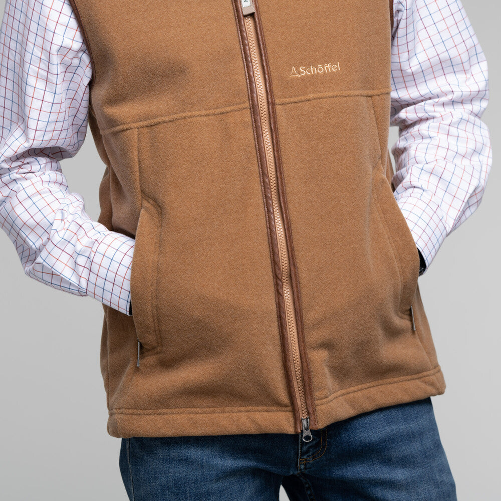 Schoffel Men Oakham Fleece Gilet – Louie