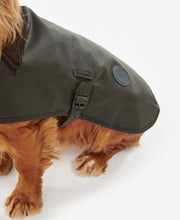 Load image into Gallery viewer, Barbour Wax Dog Coat in Olive.
