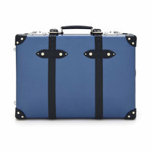 Load image into Gallery viewer, Globe-Trotter Deluxe 20" Trolley Case in Sapphire Blue.