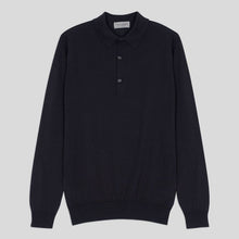 Load image into Gallery viewer, John Smedley - Bradwell L/S Shirt in Navy.
