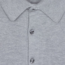 Load image into Gallery viewer, John Smedley - Bradwell L/S Shirt in Silver.