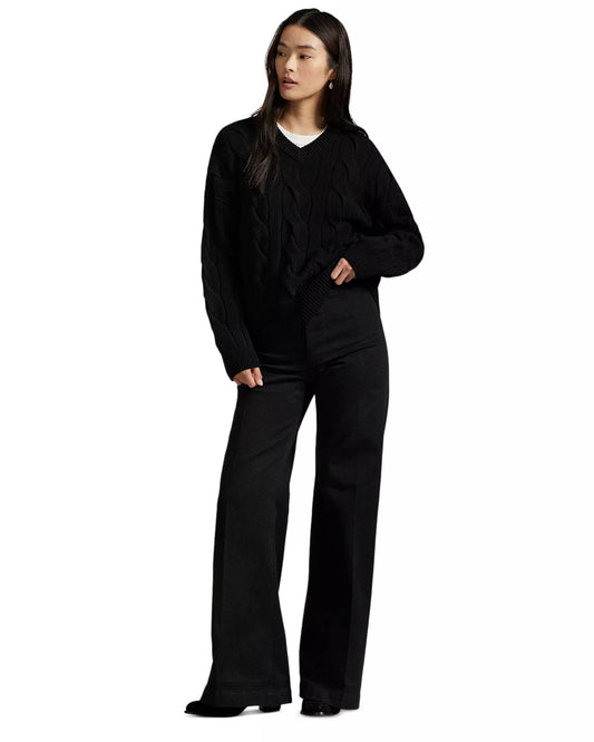 Polo Ralph Lauren - Wool/Cashmere LS VNeck Pullover Sweater