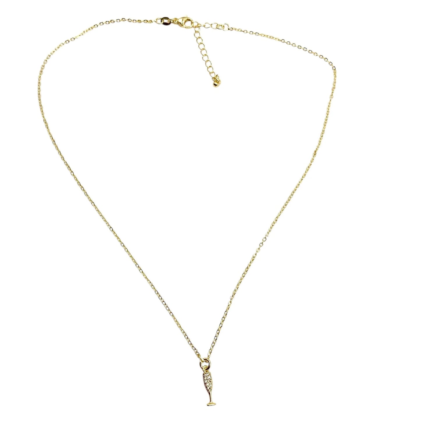 VB & CO. - Champagne Flute Necklace