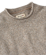 Load image into Gallery viewer, Borgo 28 - LS Raw Mouline Crew Neck Sweater
