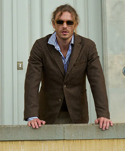 Borgo 28 - Sport Garment-Dyed Two-Button Blazer - Olive