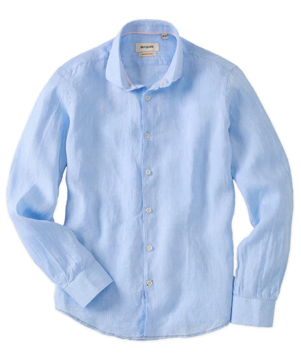 Borgo 28 - Summer Linen Long-Sleeve Sport Shirt