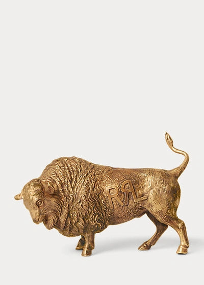 RRL Brass Buffalo Paper Weight