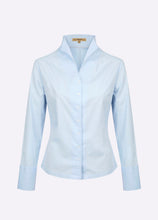 Load image into Gallery viewer, Dubarry Snowdrop Long Sleeve Button Down in Pale Blue.
