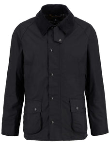 Barbour Ashby Wax Jacket - Black/Classic