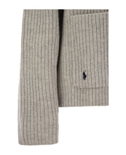 Load image into Gallery viewer, Polo Ralph Lauren - Wool-Cashmere L/S Boxy Cardigan in Soft Grey Melange.

