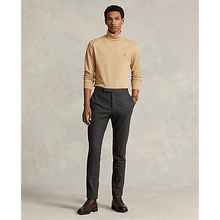 Load image into Gallery viewer, Model wearing POLO Ralph Lauren - L/S Soft Touch Turtleneck in Classic Camel Heather.
