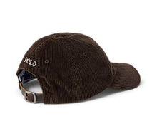 Load image into Gallery viewer, POLO Ralph Lauren -Corduroy Classic Sport Cap w/ Pony Logo - Madison Brown - Back

