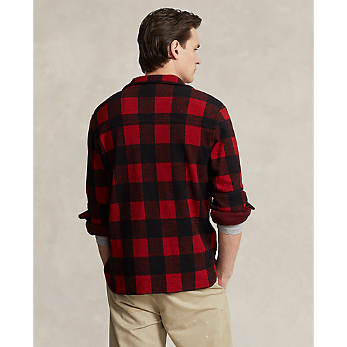 POLO Ralph Lauren - L/S Knit Flannel Sportshirt - Plaid – Louie