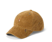 Load image into Gallery viewer, POLO Ralph Lauren -Corduroy Novelty Sport Cap w/ Duck Embroidery
