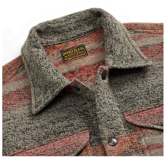 RRL - LS Plaid Jacquard Wallace Jacket
