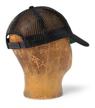 Load image into Gallery viewer, RRL- Cotton 3x1 RHT Denim &quot;Double RL&quot; Logo Trucker Hat w/ Mesh Back Panels - back
