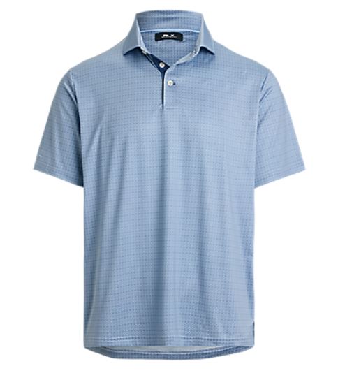 RLX- SS Featherweight Airflow Jersey Knit Polo - Mulligan Foulard