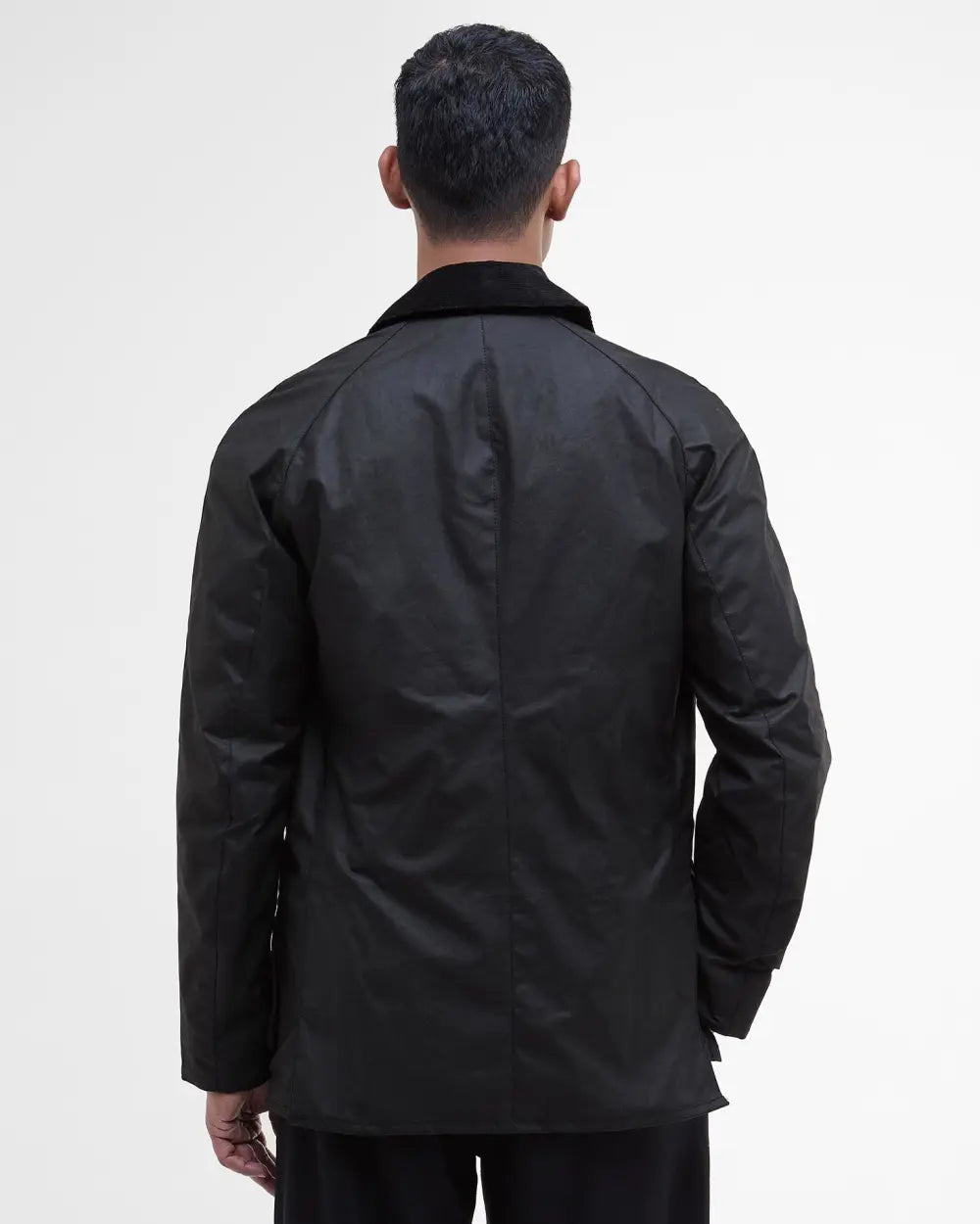 Barbour Ashby Wax Jacket - Black/Classic