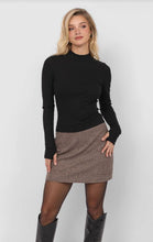 Load image into Gallery viewer, Sadie &amp; Sage - Ronan Mock Neck Top w/ Thumbhole
