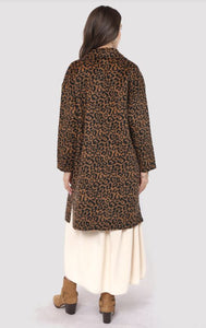 Sadie & Sage - Animal Instinct Leopard Coat