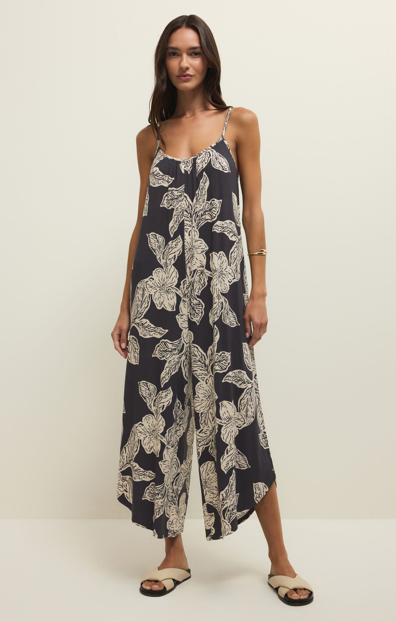 ZSupply - Flared Asha Floral Jumpsuit