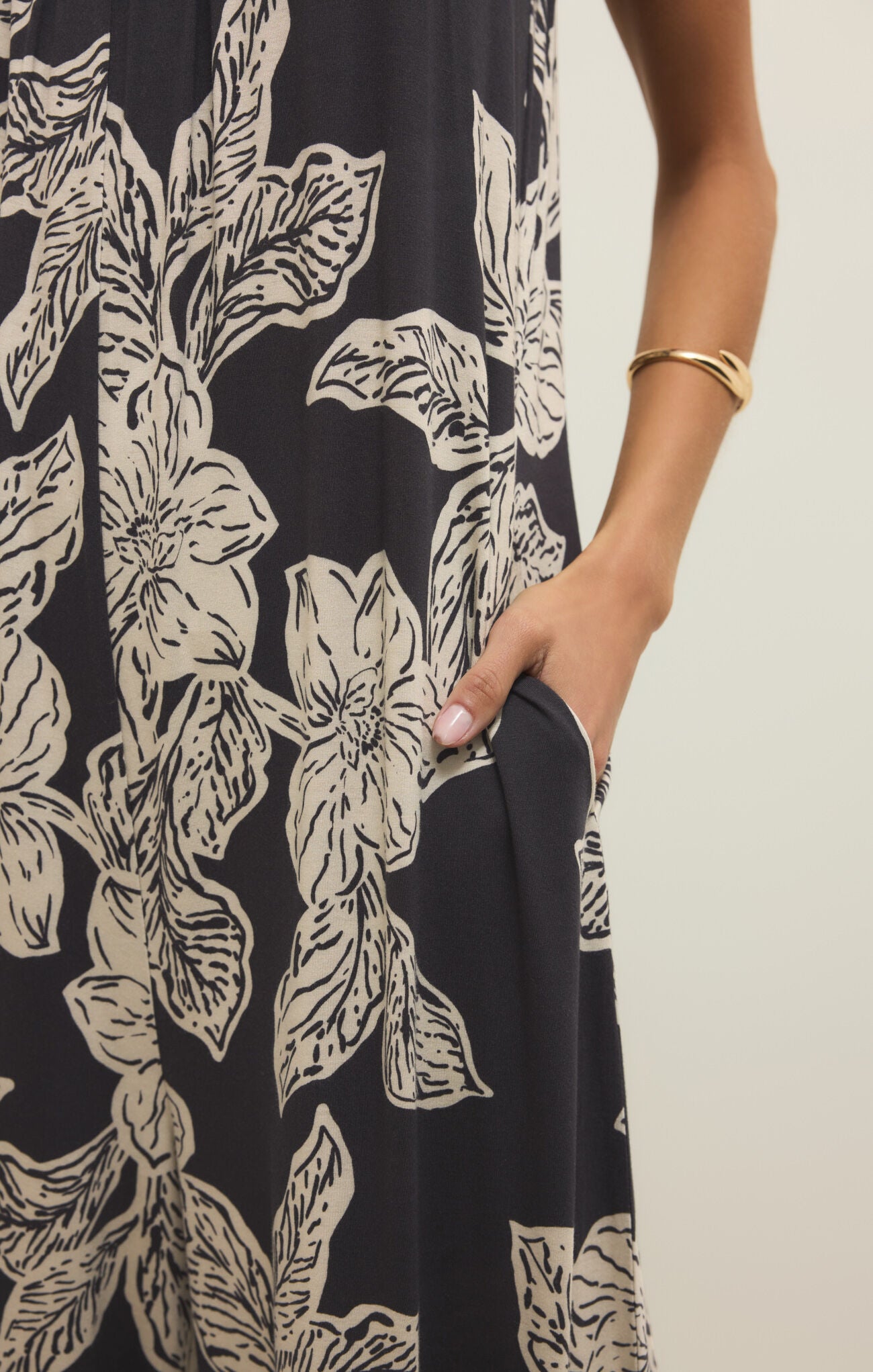 ZSupply - Flared Asha Floral Jumpsuit