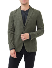 Load image into Gallery viewer, Model wearing Rodd &amp; Gunn - Saint Bathans Jacket in Moss.
