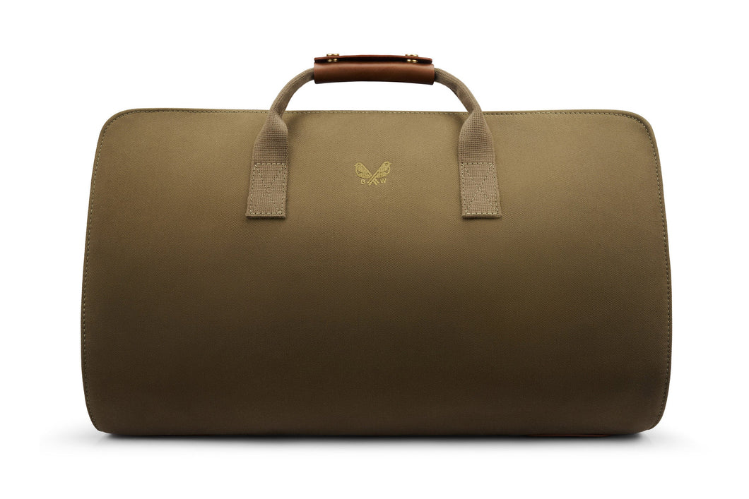 Bennett Winch - Suit Carrier Holdall Canvas in Olive.