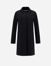Load image into Gallery viewer, Herno Women&#39;s Act First Scuba Snap Front Jacket in Black.
