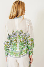 Load image into Gallery viewer, Model wearing Caballero - Riley Secret Garden Top - back.
