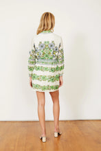 Load image into Gallery viewer, Model wearing Caballero - Lucy Dress in Secret Garden Print - back.
