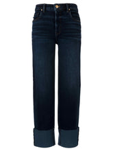 Load image into Gallery viewer, Kut From The Kloth - Fay High Rise Fab Ab Straight Leg - Roll Up Raw Hem in Unequalled.
