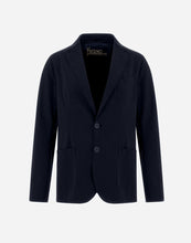 Load image into Gallery viewer, Herno - Blazer in Non-Washed Light Scuba in Blue Navy.
