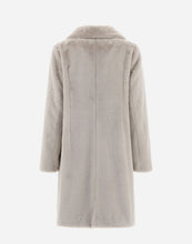 Load image into Gallery viewer, Herno - Faux Fur Long Coat in Chantilly.

