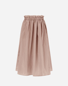 Herno - Techno Taffeta Skirt in Rosa.