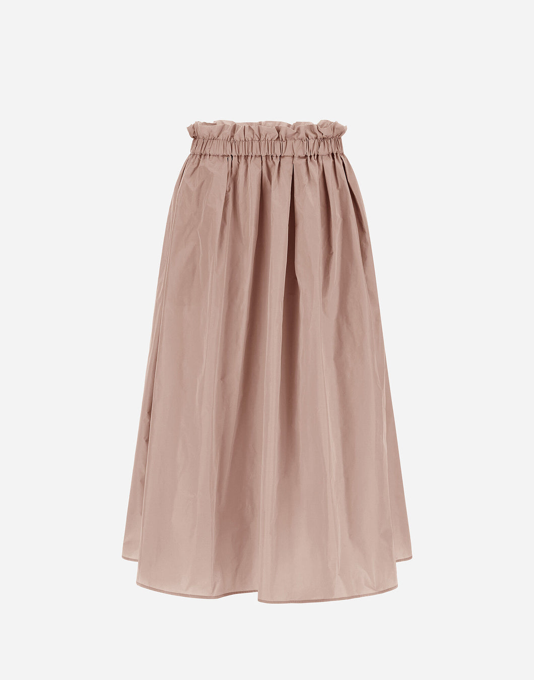 Herno - Techno Taffeta Skirt in Rosa.