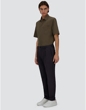 Load image into Gallery viewer, Model wearing Herno - Men&#39;s Seersucker Trouser in Blu Navy.
