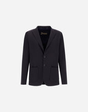 Load image into Gallery viewer, Herno Men&#39;s Seer-Crease Blazer in Blu Navy.
