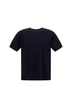 Load image into Gallery viewer, Herno Men&#39;s Cotton Crew Neck SS T-Shirt in Blu Navy.
