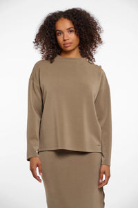 Rino & Pelle - Hanne Mock Neck Scuba Top