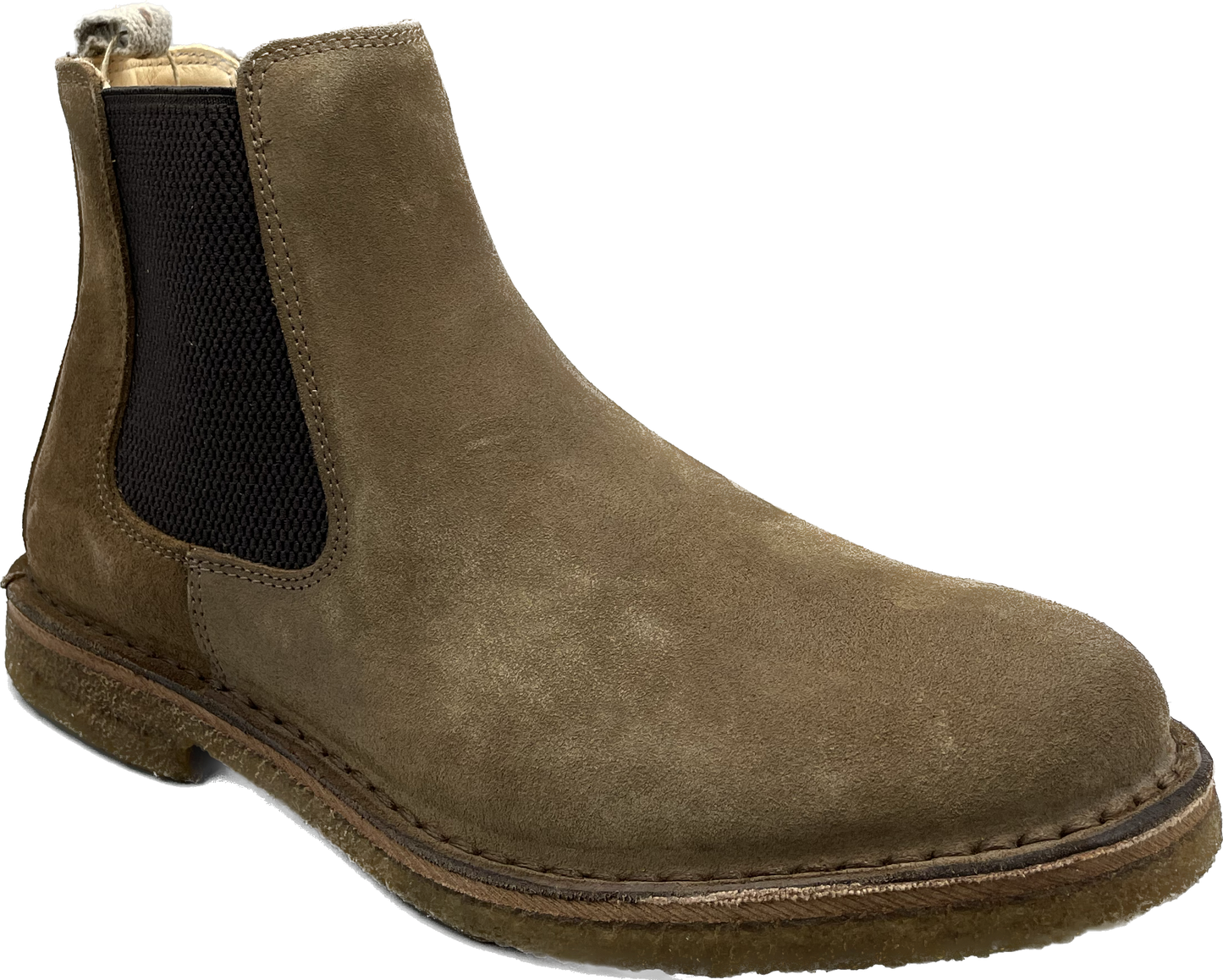 Astorflex - Bitflex Chelsea Boot in Dark Khaki.