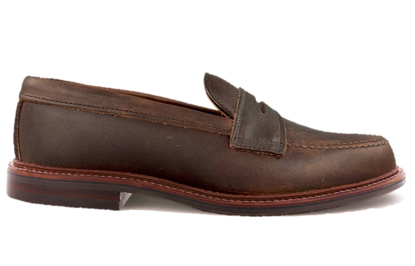 Alden D2216L Leisure Loafer in Smooth Tobacco Chamois